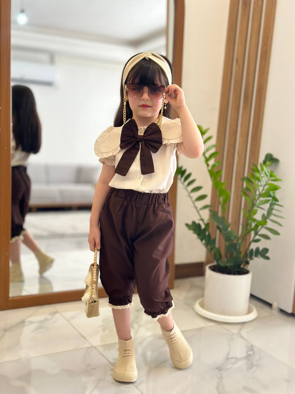 ست پاپیونی دخترانه کد ۴۰۳